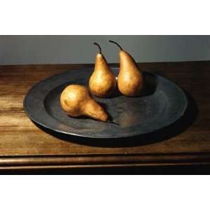 Still Life of Pears on Antique Pewter Plate by Eliot Elisofon, 72x48