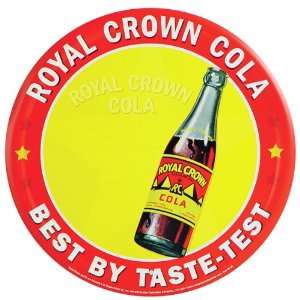   Cola RC Soda Best By Taste Test Retro Vintage Round Tin Sign Home