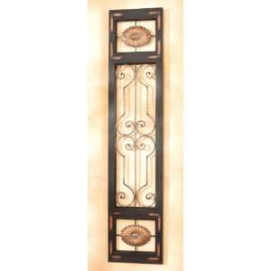  Brown And Copper Vintage Wall Panel   674689 Patio, Lawn 