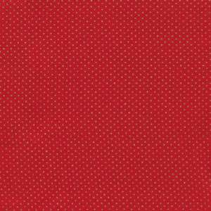 WINTER VILLAGE GOLD PINDOT ON RED~ Cotton Quilt Fabric  