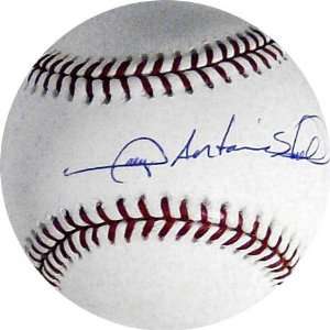  Gary Antonian Sheffield Full Name Autographed Rawlings MLB 