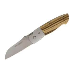 Magnum Knives M5439 Tuscany Linerlock Knife with Wood 