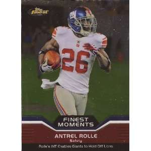 2011 Finest Moments #FMAR Antrel Rolle 