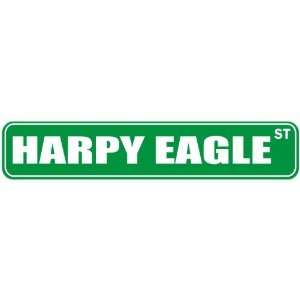 HARPY EAGLE ST  STREET SIGN
