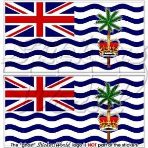  BRITISH INDIAN OCEAN TERRITORY Flag UK 4,3 (110mm) Vinyl 
