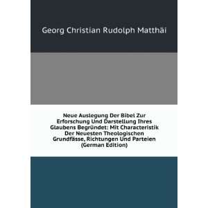   Parteien (German Edition) Georg Christian Rudolph MatthÃ¤i Books