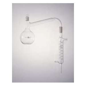  KIMAX Apparatus with Graham Condenser, Replacement Flasks 