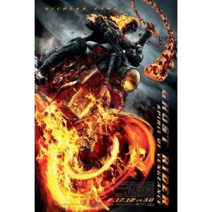 Ghost Rider 2  Spirit Of The Vengeance Regular Movie Poster Single 