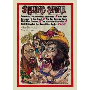   Stone Cover Poster by Gerry Gersten (9.00 x 11.00)