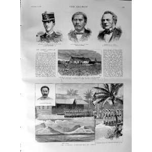  1887 Samoa Apia Tamasese Laupepa Stokes Prince Naples 