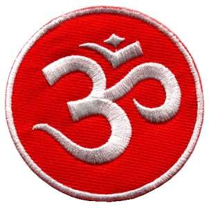 Aum om infinity hindu hindi hinduism yoga indian applique iron on 