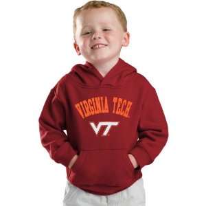  Virginia Tech Hokies Kids 4 7 Maroon adidas Tackle Twill 