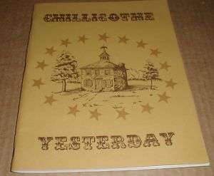 Chillicothe & vicinity Ohio OH 1972 Photo Pictorial History vintage 