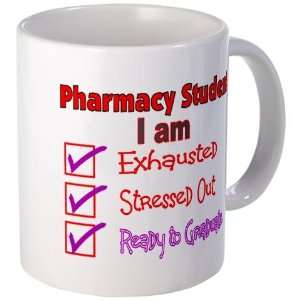 Pharmacy Student Health Mug by  
