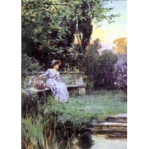 A Moments Peace by Alfred Glendenning 18.00X25.00. Art 
