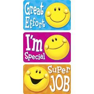  19 Pack TREND ENTERPRISES INC. APPLAUSE STICKERS SMILEY 
