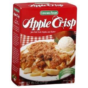 Concord Foods Apple Crisp 8.5 Oz   4 packs  Grocery 