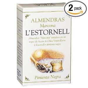 Vea Marcona Almonds Black Pepper with LEstornell Extra Virgin Olive 