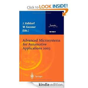Advanced Microsystems Automotive Applications 2003 (VDI Buch) Jürgen 