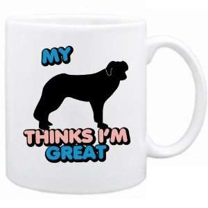  New  My English Shepherd Dog Thinks I Am Great  Mug Dog 