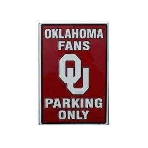  Oklahoma Parking Sign Metal