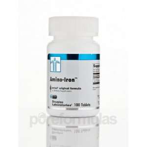  Douglas Laboratories Amino Iron 18 mg 100 Tablets Health 