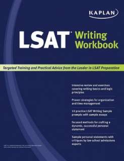   Kaplan LSAT Writing Workbook by Kaplan, Kaplan 