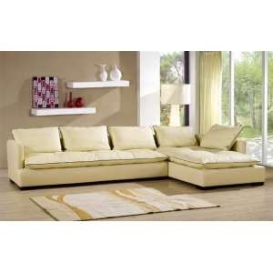 Italian Leather Sectional Sofa Set   Kayden New Leather Sectional with 