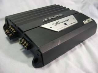 Alpine MRP F240 V Power 4/3/2 Channel Power Amplifier 360Watt 