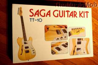 Kit is show here with rosewood a fingerboard, but the kit you receive 