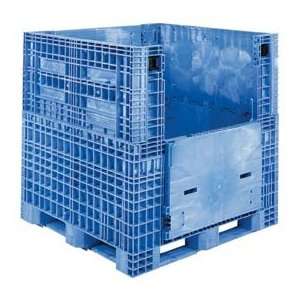  Bulkhorn Folding Bulk Shipping Container 48x45x50 2000 Lbs 