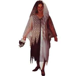  Dead Bride Monster Vampire Zombie Woman Deluxe Costume 