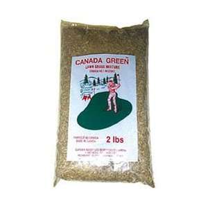  Canada Green Grass/Seed Mixture   2 Pound Bag Patio, Lawn 