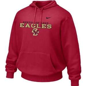  Nike Boston College Eagles Mens Classic Hooded Fleece 