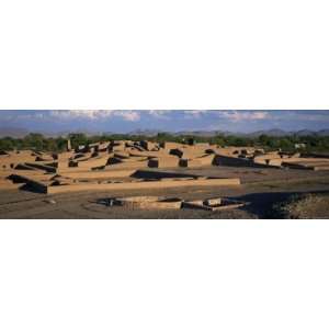  Sunlight and Shadow on Walls at the Paquime Archeological Site 