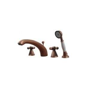   TUB FILLER SET WITH SMOOTH ARCING SPOUT 614.443TF PC