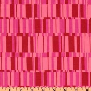   Valentines Day Stripe Pink Fabric By The Yard Arts, Crafts & Sewing