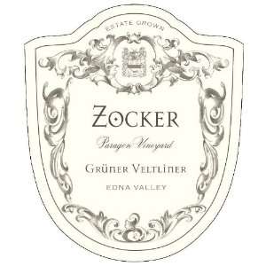  Zocker Paragon Vineyard Gruner Veltliner 2010 Grocery 