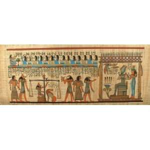  LARGE PAPYRUS EGYPTIAN EGYPT 12x31 in(30 X 80CM)