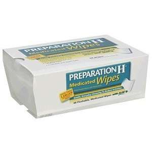 Preparation H Medicated Wipes 2x48