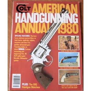  Colt American Handgunning Annual 1980 Aqua Field Books