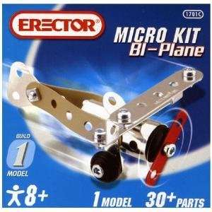  Erector Micro Kit   BI Plane 1701C Toys & Games
