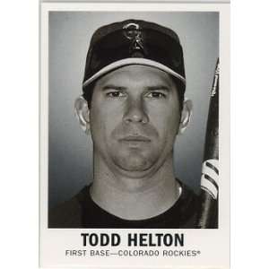  Todd Helton Colorado Rockies 2003 Leaf 60 #21 Baseball 