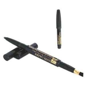   Lauder Automatic Brow Pencil Duo W/Brush   03 Soft Black 0.28g Beauty