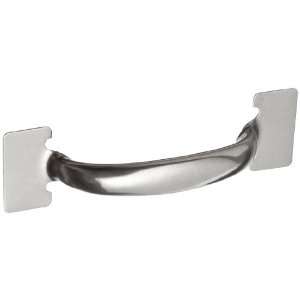 Monroe Stainless Steel 304 Weld On Pull Handle , Oval Grip, Dull 