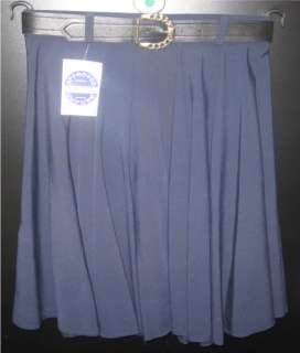 Flare Skirt School Uniform Mini Grey green black Navy  