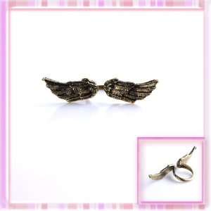  Vintage Style Fashion Cute Big Fly Angel Wings Adjustable 