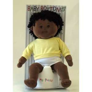  BABY BOTTOMS W/POTTY   BLACK BOY Toys & Games