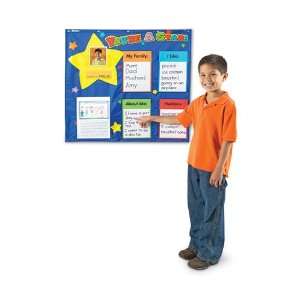  4 Pack LEARNING RESOURCES STAR STUDENT POCKET CHART 