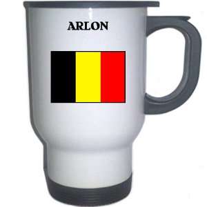  Belgium   ARLON White Stainless Steel Mug Everything 